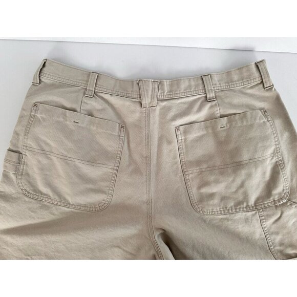 Canyon‎ River Blues Jeans Shorts Sz. 38 100% Cotton Cream Carpenter Gorpcore Y2K - Picture 4 of 11